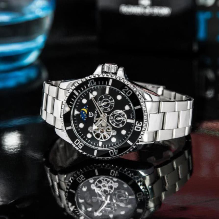 [Chính Hãng 100%] Đồng Hồ Cơ Nam PAGINI Automatic PA9223 - Đồng hồ thời trang nam Dây Thép không rỉ - Bảo Hành 2 năm | BigBuy360 - bigbuy360.vn