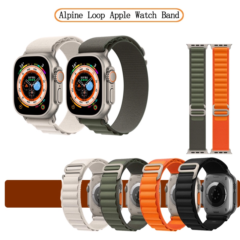Dây Đeo Thay Thế Cho Đồng Hồ Thông Minh Apple Watch Ultra 2 49mm 44mm 40mm 42mm 38mm series 9 8 7 6 5 3 Se 45mm 41mm