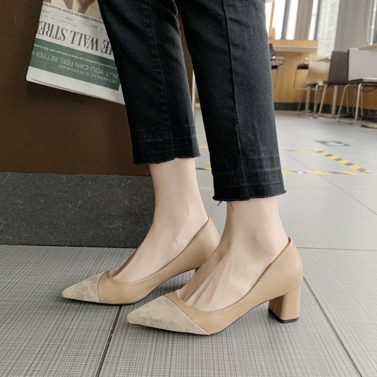 Giày Mũi Nhọn Phong Cách Hàn Quốc Cho Nữ
