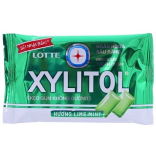 3 Vỉ kẹo GUM KHÔNG ĐƯỜNG XYLITOL