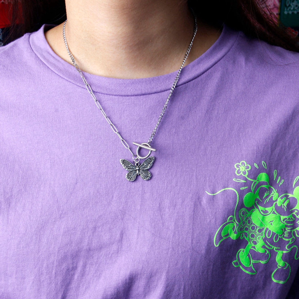 Bộ Trang Sức Hình Bướm Tua Rua Cho Nữ