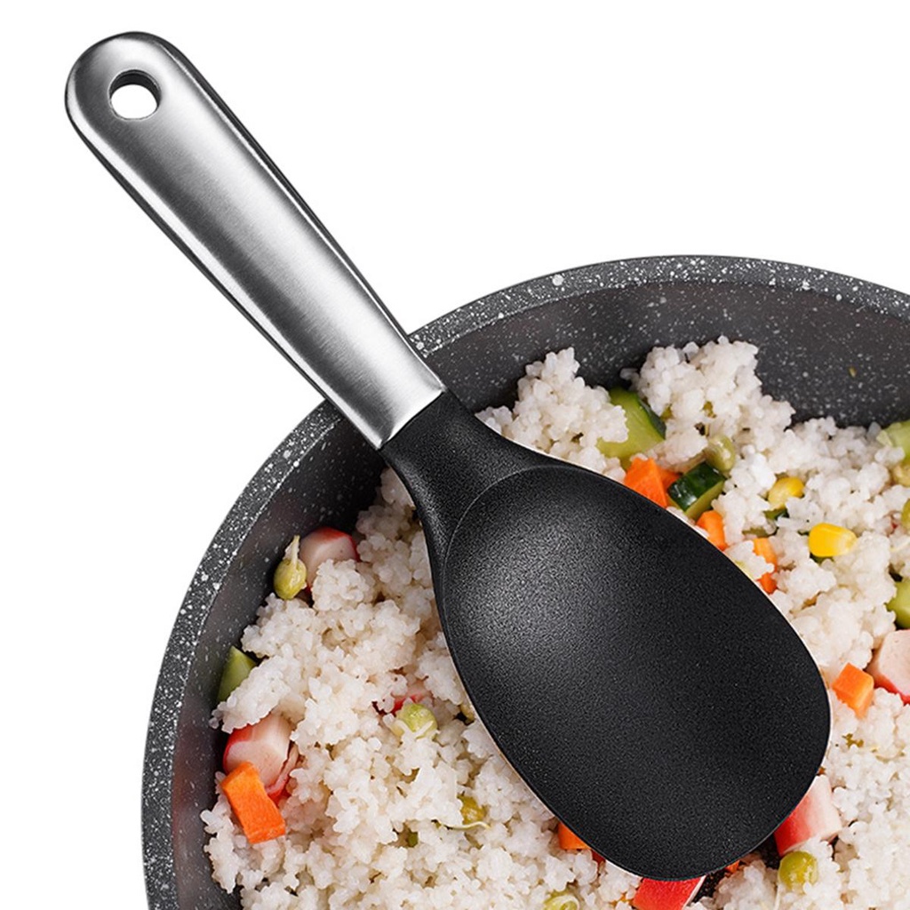 Muỗng Múc Cơm Bằng Thép Không Gỉ Thân Thiện Với Môi Trường