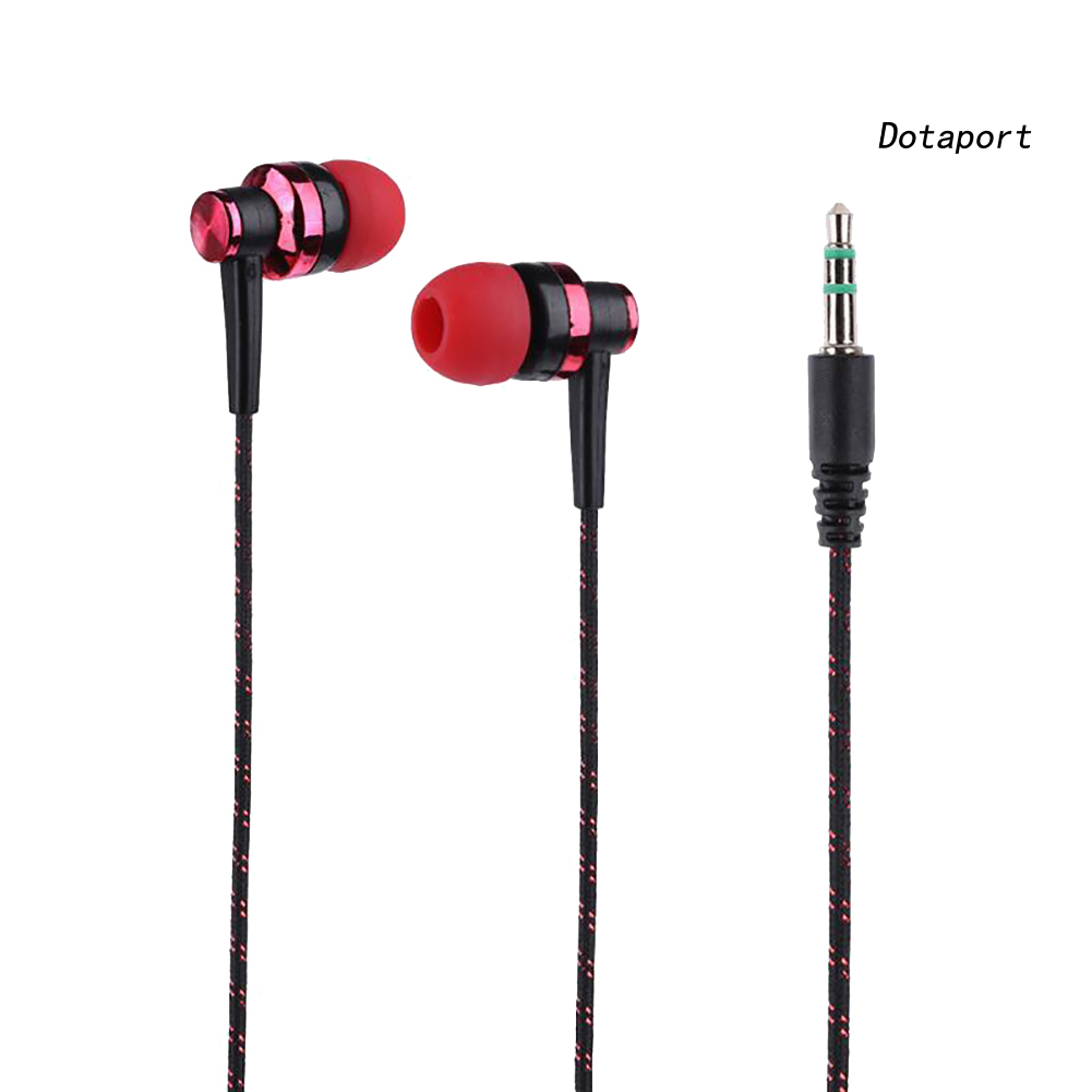 Tai Nghe In-Ear Dây Bện Không Có Micro