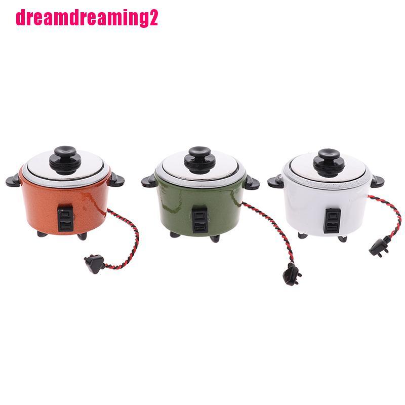 Mô Hình Nồi Cơm Điện Mini Xinh Xắn Dành Cho Búp Bê
