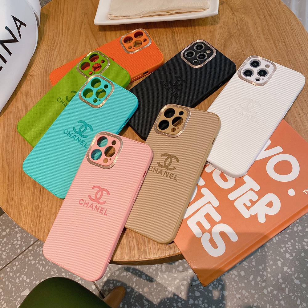 Ốp điện thoại in logo cá tính bảo vệ camera cho iPhone 12 11 pro max xs max xr x 8 7 plus