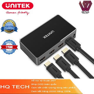 Bộ gộp hdmi 3 vào 1 4k*2k - kvm hdmi 3 vào 1 ra unitek v1111a v1.4 4k