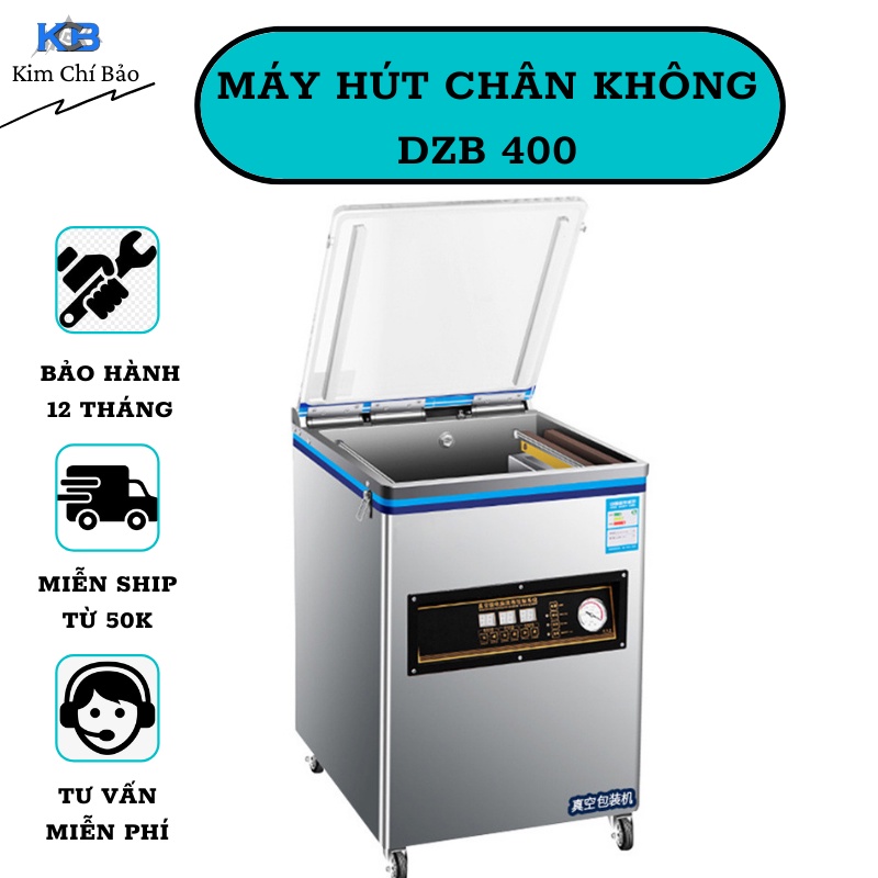 Máy Hút Chân Không Công Nghiệp DZB400- Hút Chân Không, Hàn Miệng Túi
