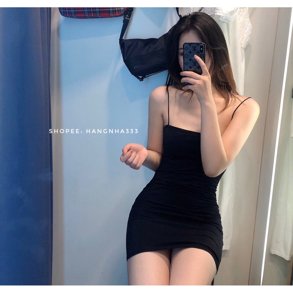 ⭕LOẠI 1🌸 Váy body 2 dây form ngắn vải cực đẹp | BigBuy360 - bigbuy360.vn
