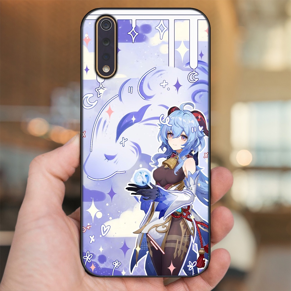 Ốp lưng Vivo S1 viền đen in hình Ganyu Genshin Impact