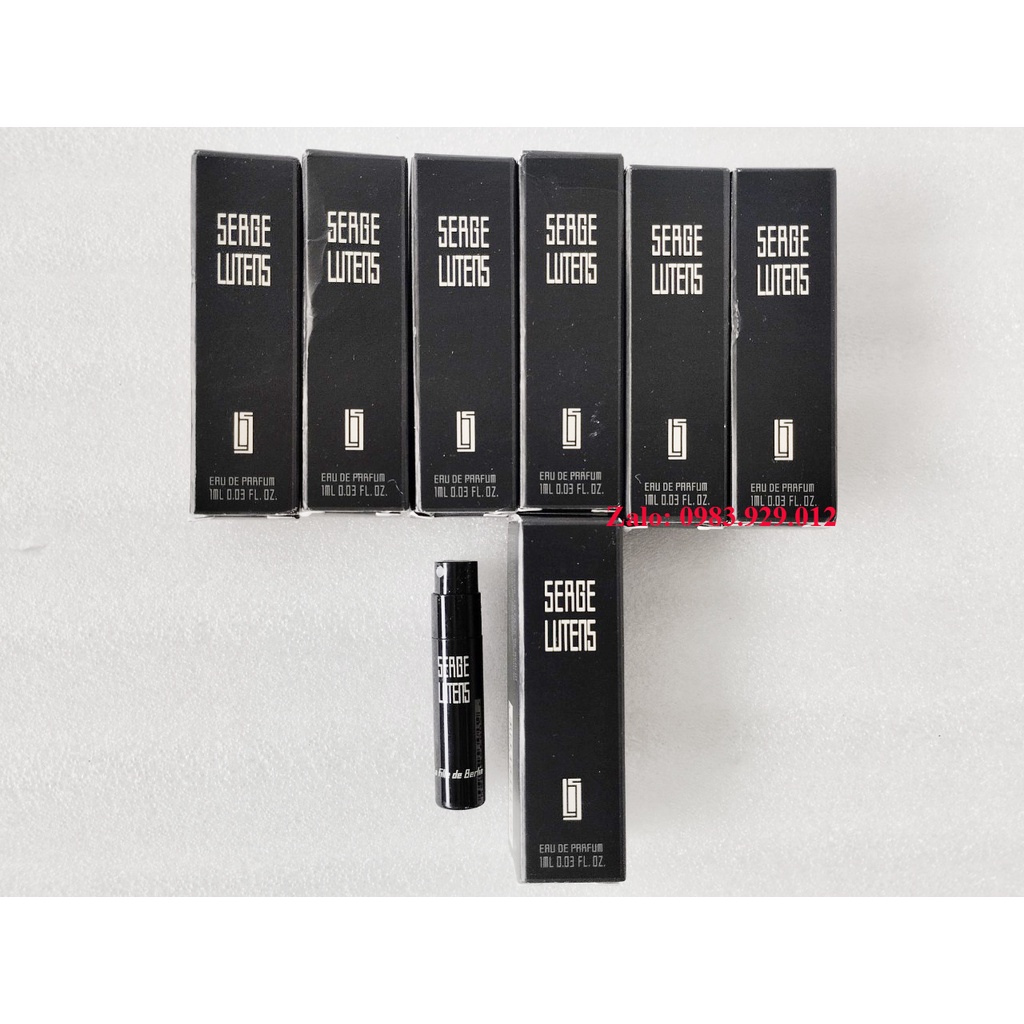 Vial Nước Hoa Unisex Serge Lutens La Fille De Berlin Eau De Parfum