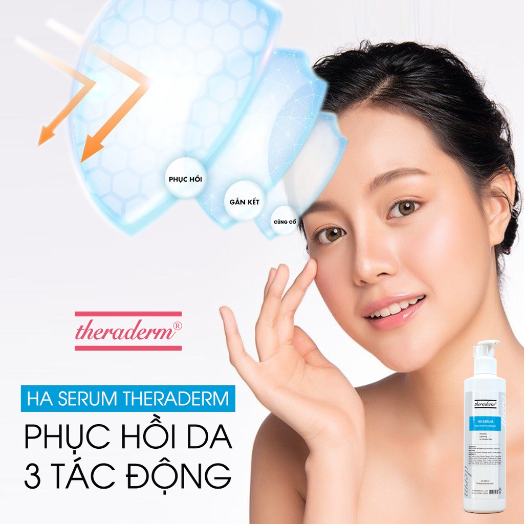 Serum dưỡng ẩm da Theraderm HA serum Plus Marine Colagen