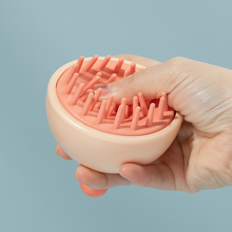 [HÀNG CÓ SẴN] Lược gội đầu silicon an toàn cho cả trẻ nhỏ và người lớn