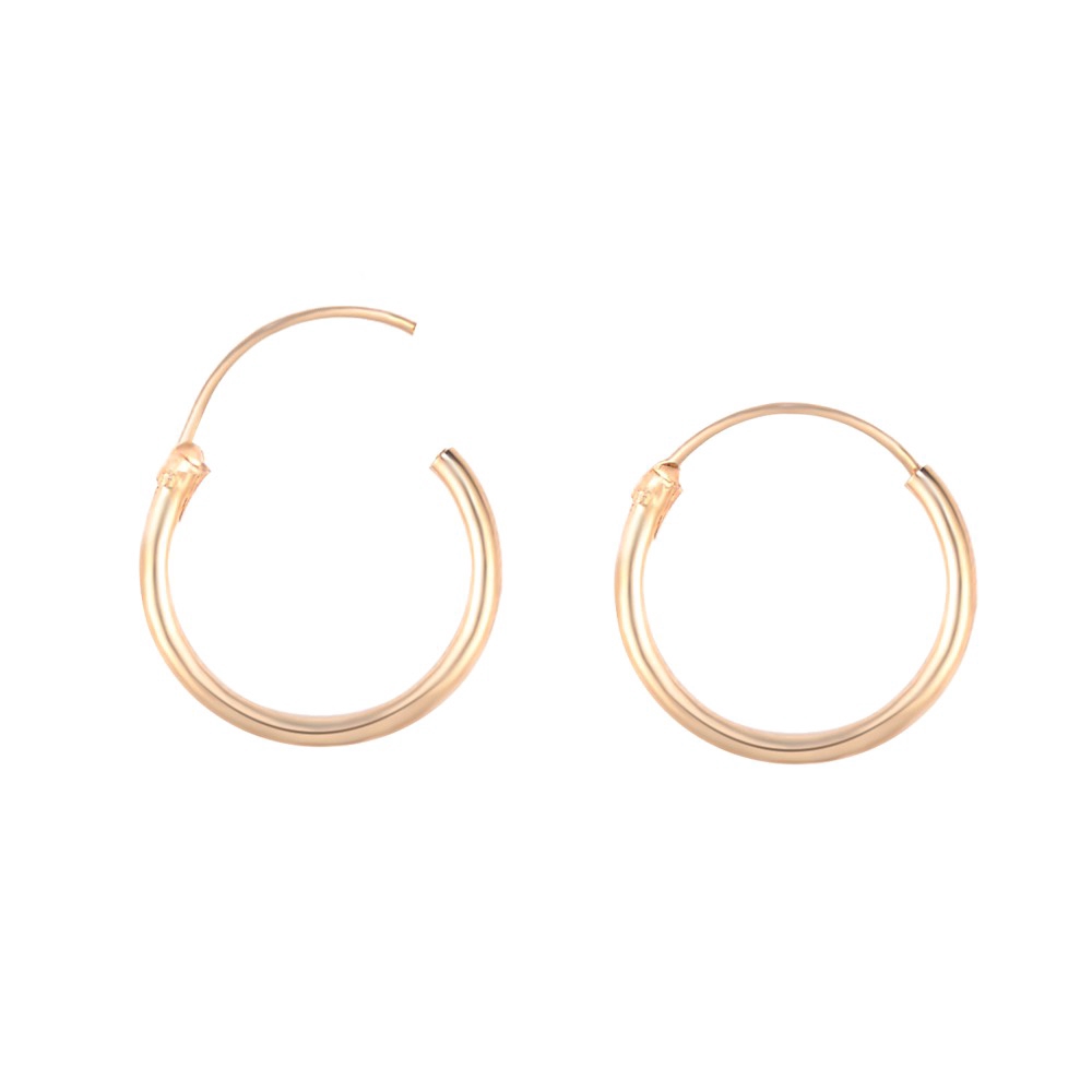 Set 3 Đôi Khuyên Tai Xỏ Dạng Vòng Thời Trang Nữ
