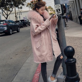 Áo khoác lông vũ ulzzang style