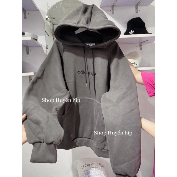 Áo Khoác Hoodie Nỉ Có Mũ Form Rộng Unisex Nam Nữ Ulzzang