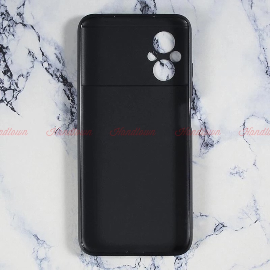 Ốp lưng nhám chống vẫn dành cho Xiaomi Poco M5 / M5s dẻo đen chống va đập bụi bẩn Handtown