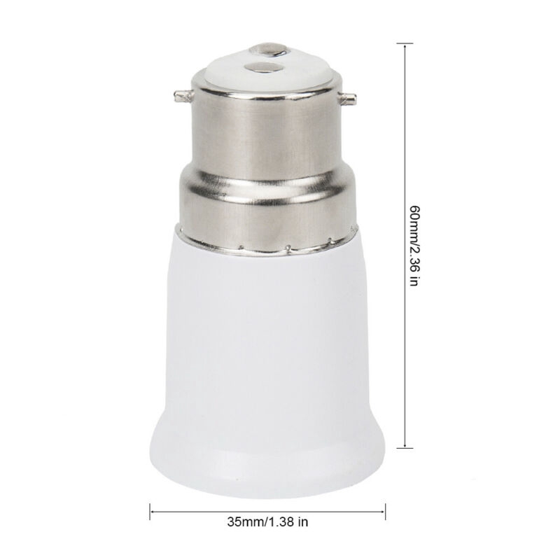 Đuôi Đèn Chuyển Đổi B22 Sang E27 Chống Lão Hóa Tiện Dụng