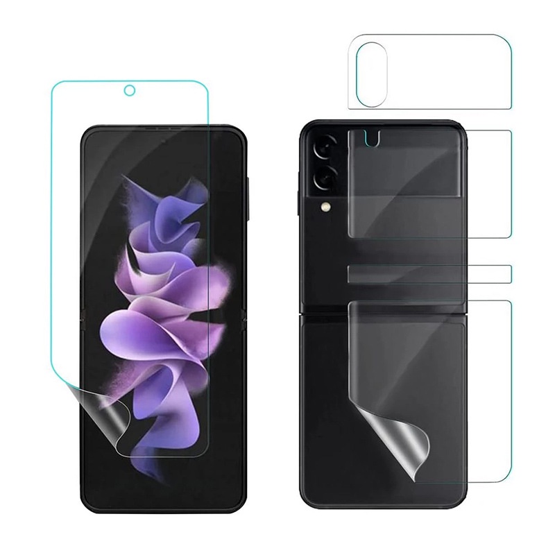 Miếng Dán Hydrogel Mềm Trong Suốt Bảo Vệ Mặt Trước / Sau Cho Samsung Galaxy Z Fold 4 / Z Fold 4