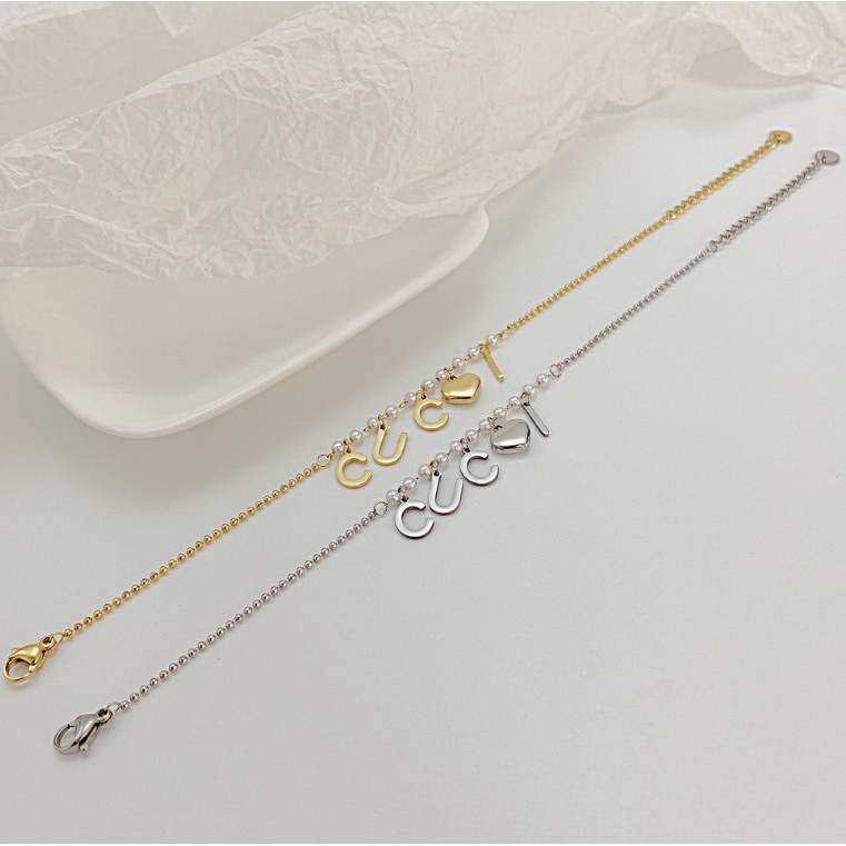 Lắc Tay Nữ Vòng Tay Titan Ko Rỉ Dây Bi TT 4145