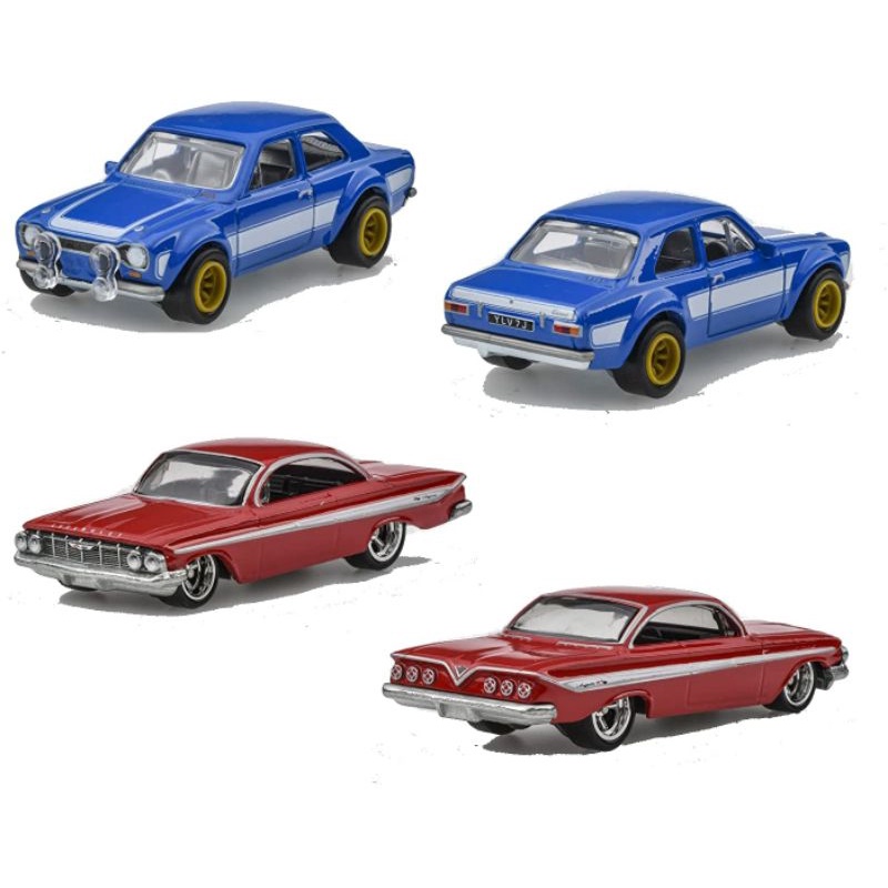 Bộ 5 Xe mô hình Hot Wheels 1/64 Fast & Furious series Racer's Edge