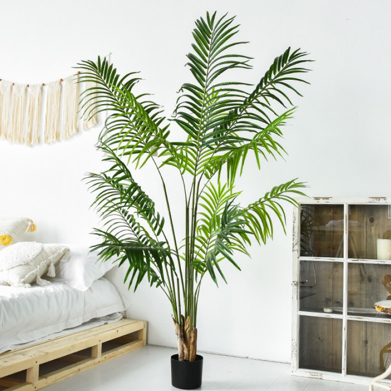 Cây dừa cảnh giả bằng nhựa trang trí nhà cửa | Jassi Decor