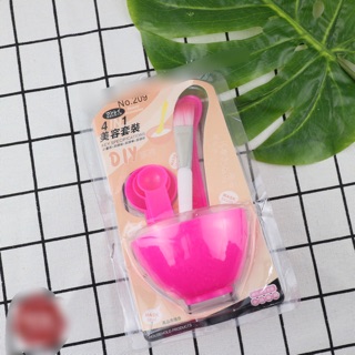 Bộ Dụng Cụ Trộn Mặt Nạ 4 món