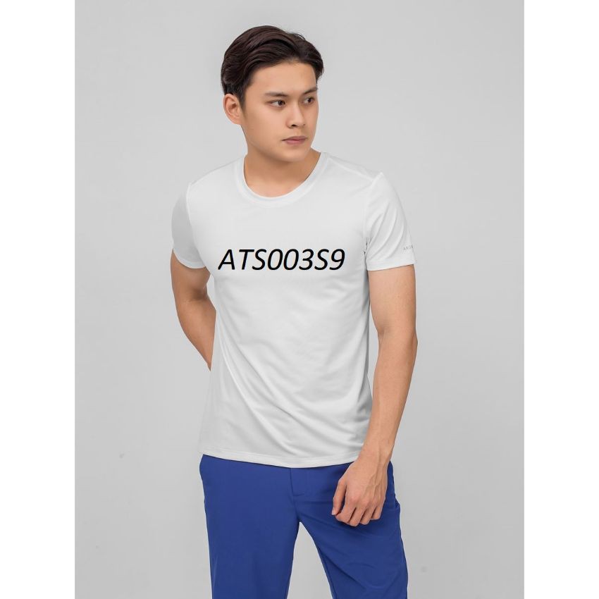 (Gốc 245k)Áo phông t shirt ngắn tay nam Aristino CHÍNH HÃNG ATS003S9 chất liệu thể thao siêu mát PE cool, dáng slim fit