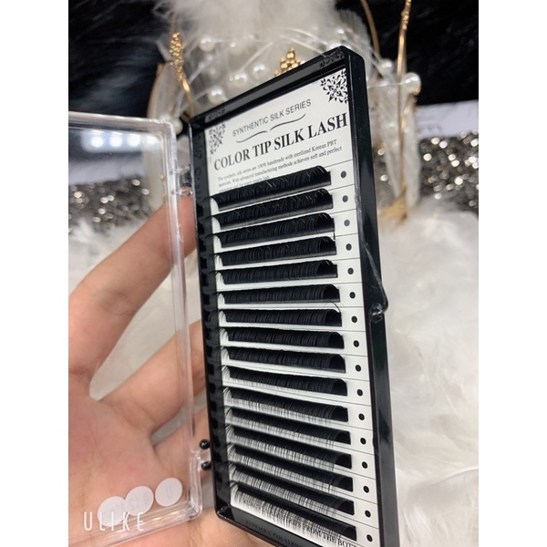 Mi khay Color tip silk Lash ( Đồ nối mi đẹp )