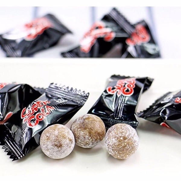 (5 loại) Kẹo siêu chua Super Candy, Lemon, Soda, Cola, Umeboshi (90gr)