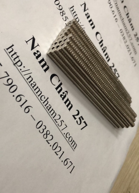 [Xả Kho] Nam châm viên 5x2mm dùng làm phụ kiện thời trang