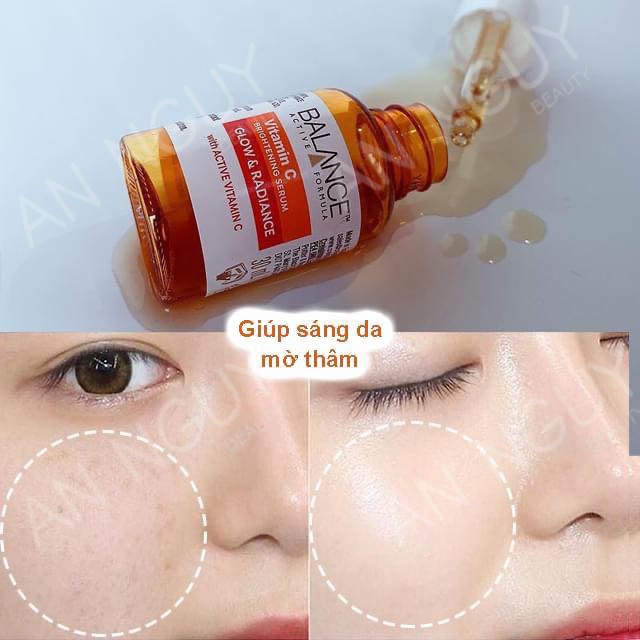 Tinh Chất Balance VitaminC Brightening Serum Glow & Radiance Giúp Sáng Da 30ml