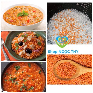 Đậu lăng đỏ tách hạt nhập khẩu Canada gói 250gr-500gr