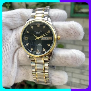 Đồng Hồ Nam,Đồng Hồ Nam Nữ FUKUDO R86 Mặt Trắng Sang Trọng, Dây Thép Không Gỉ Cao Cấp Chính Hãng