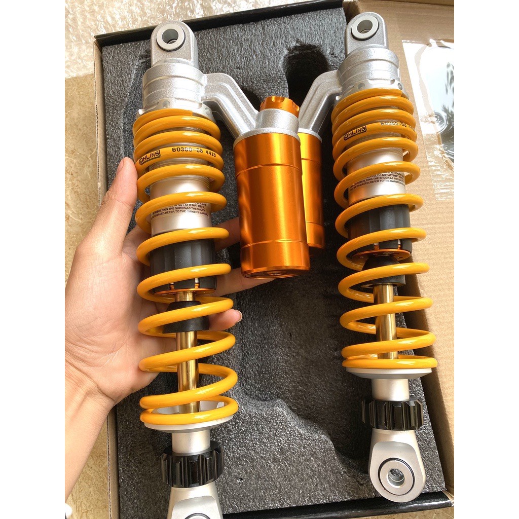 Phuộc Thụt Ohlins Bình Dầu Có Tăng Chỉnh: WAVE DREAM -FUTURE-SIRUS-JUPITER.....Bảo Hành 1 Năm ( Siêu Đẹp )