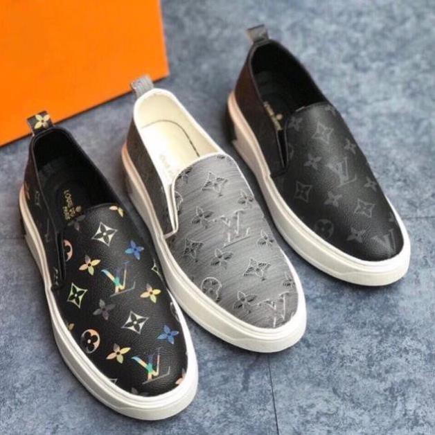 Giầy slip on thời trang-giầy lười da cao cấp fullbox