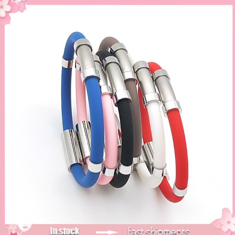 Vòng Đeo Tay Thể Thao Bằng Silicone Chống Tĩnh Điện Có Thể Điều Chỉnh