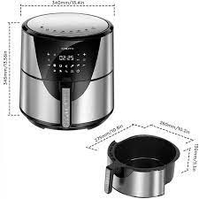 Nồi Chiên Không Dầu KALITE Q8 Dung Tích 8L-1700W
