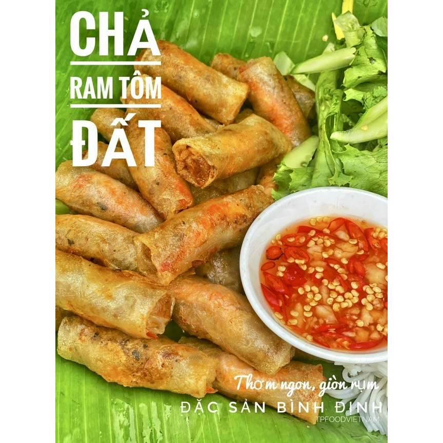 [HCM] CHẢ RÔM TÔM ĐẤT ĐẶC SẢN BÌNH ĐỊNH 500G - NUONGFOOD
