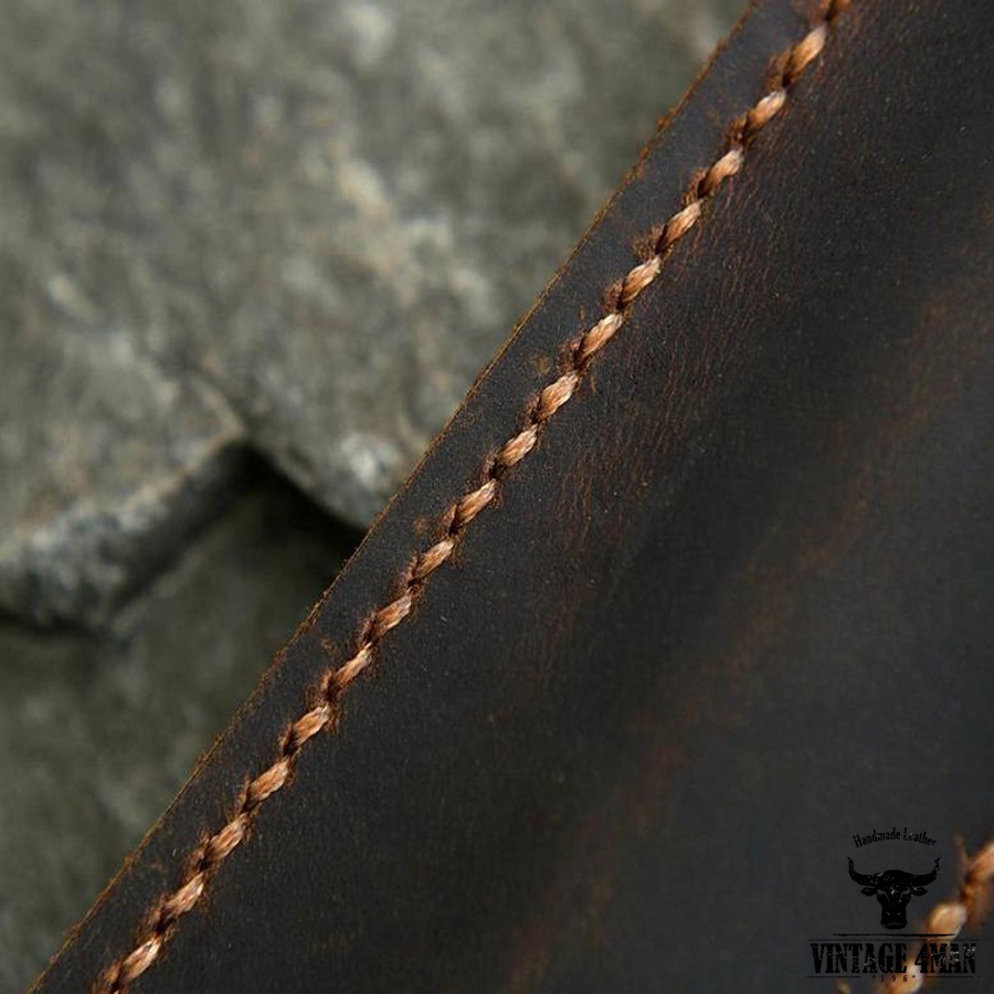 Bao Da Đựng Bút Da Bò Thật Mã P4