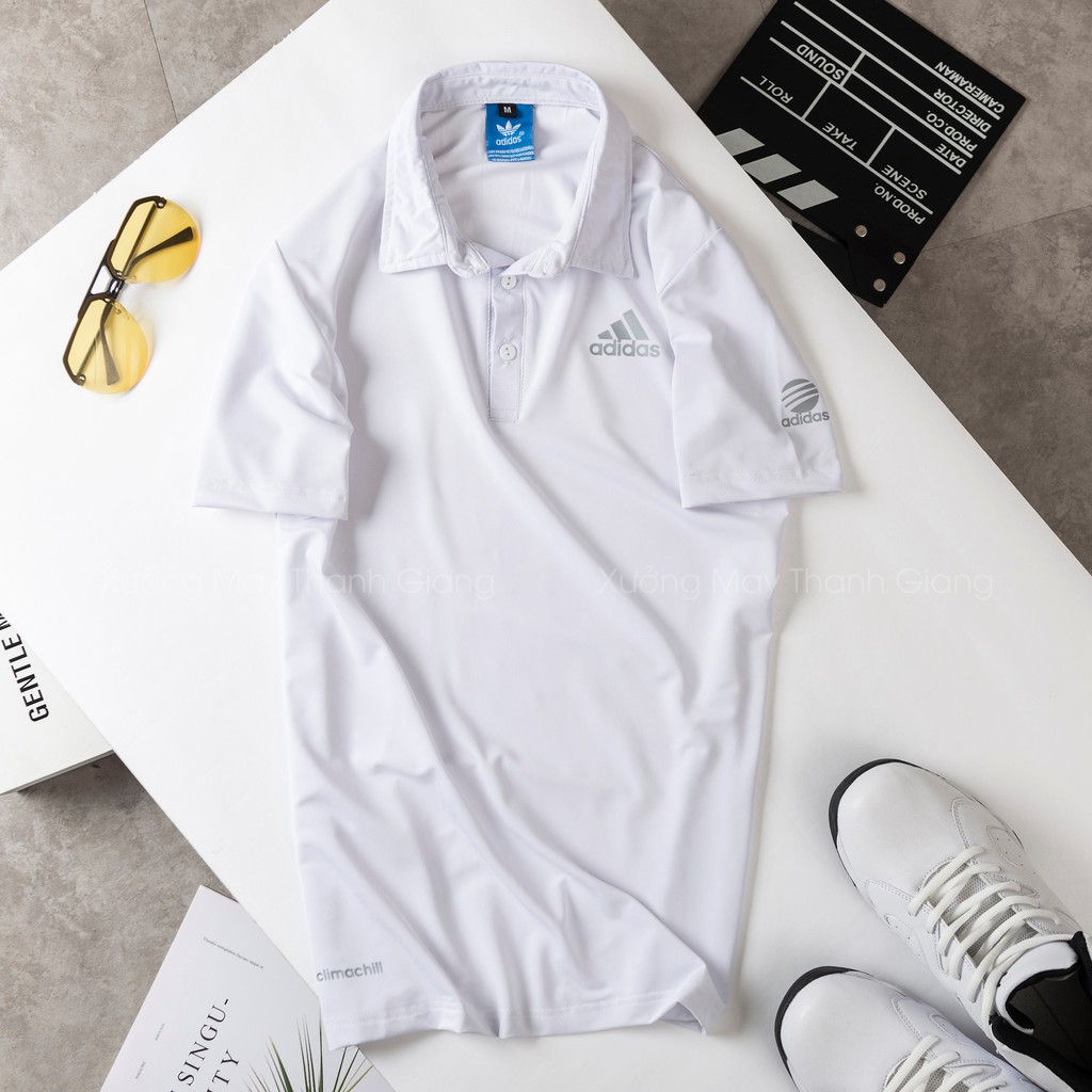 ÁO THỂ THAO NAM THUN LẠNH TRƠN - CÓ CỔ 2021