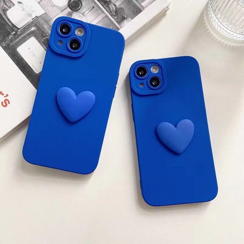 Ốp Điện Thoại TPU Mềm Hình Trái Tim 3D Cho Iphone 14 14PRO 14 pro MAX 14 PLUS 13 pro MAX 12 pro MAX 11 pro MAX XS MAX XR X 7 8 PLUS