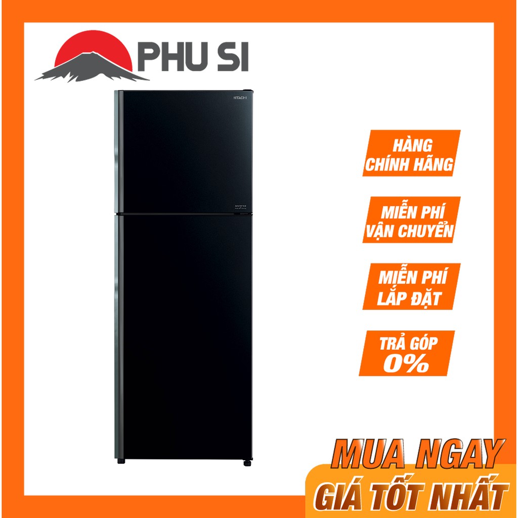 [MIỄN PHÍ VẬN CHUYỂN - LẮP ĐẶT] - R-FVX510PGV9(GBK) - Tủ lạnh Hitachi Inverter 406 lít R-FVX510PGV9(GBK)