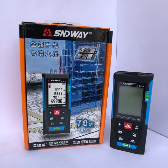 Thước đo khoảng cách bằng tia laser SNDWAY HD710