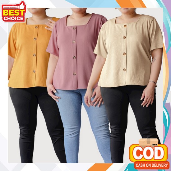 Áo kiểu tay dài phong cách Hàn Quốc chất liệu cao cấp hàng đầu / hàng đầu / mới nhất dành cho nữ 2021 Arena - Jumbo