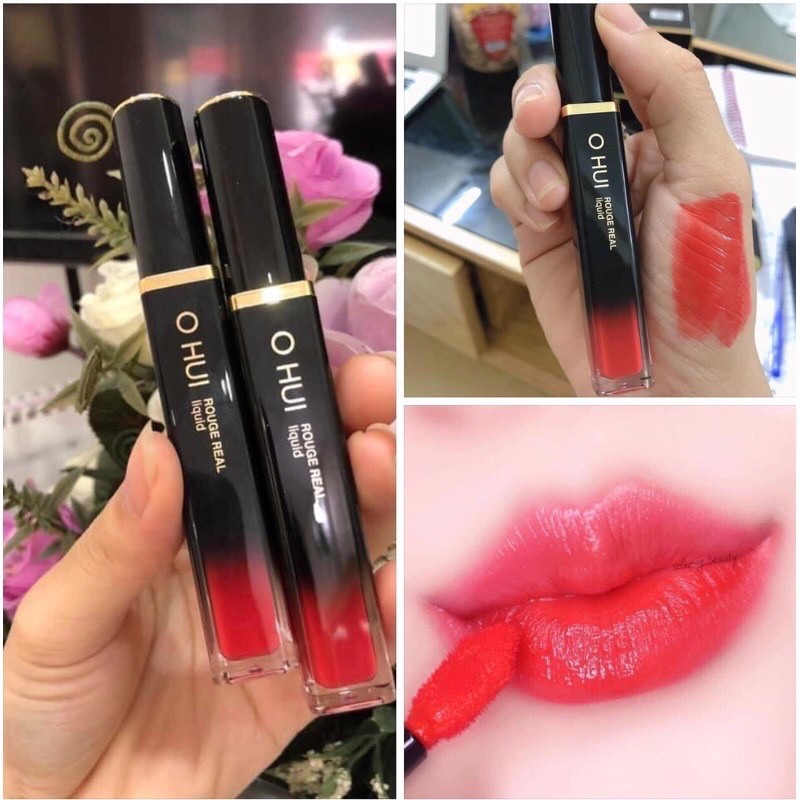 Son Kem Ohui Rouge Real Liquid Fullbox date 2023