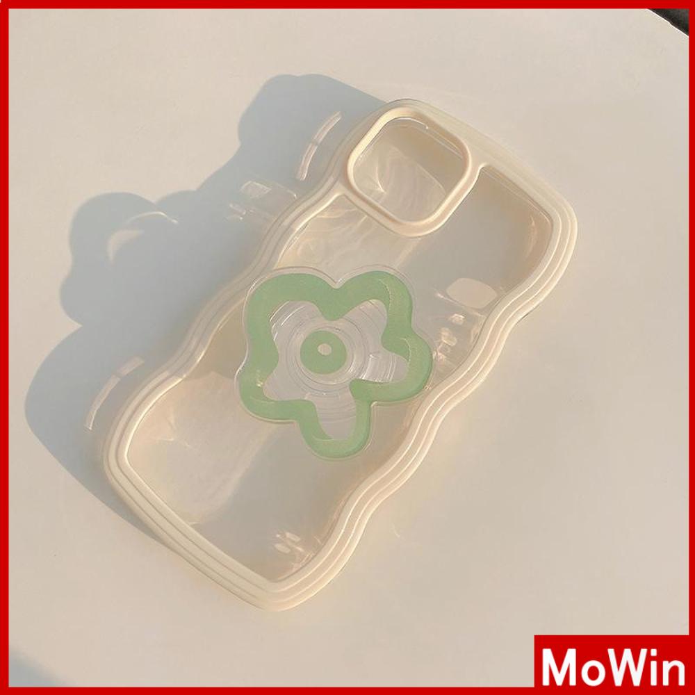 Ốp điện thoại TPU viền gợn sóng 2 trong 1 đáng yêu bảo vệ tiện lợi