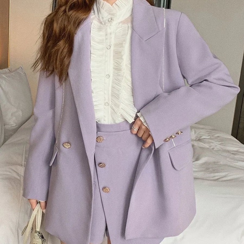 Set Áo Vest + chân váy nữ phong cách hàn quốc mẫu mới mã ZELE507 | BigBuy360 - bigbuy360.vn