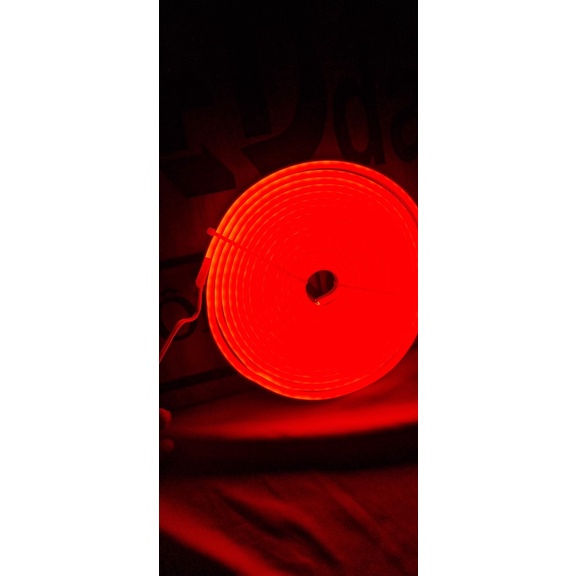 LED DÂY NEON UỐN DẺO 12V CUỘN 5M-Dùng Uốn Dẻo Làm Hình,Đèn Trang Trí