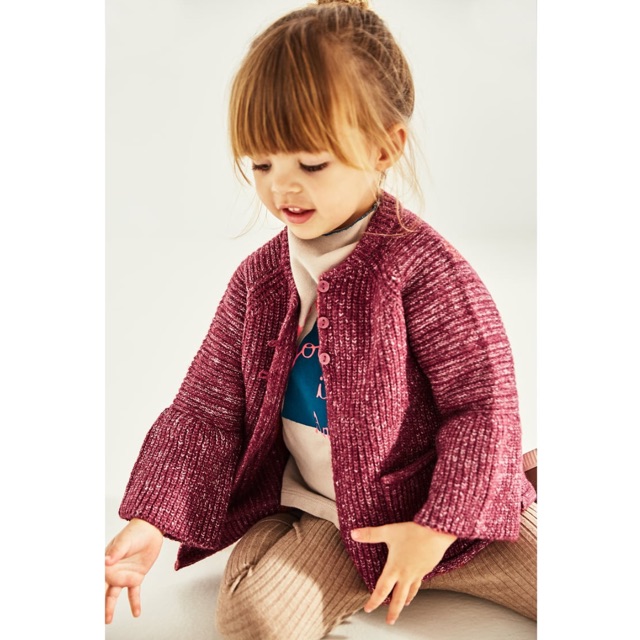 Áo cardigan zara kid cho bé gái