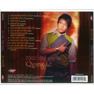 đĩa cd nhạc quang lê 1
